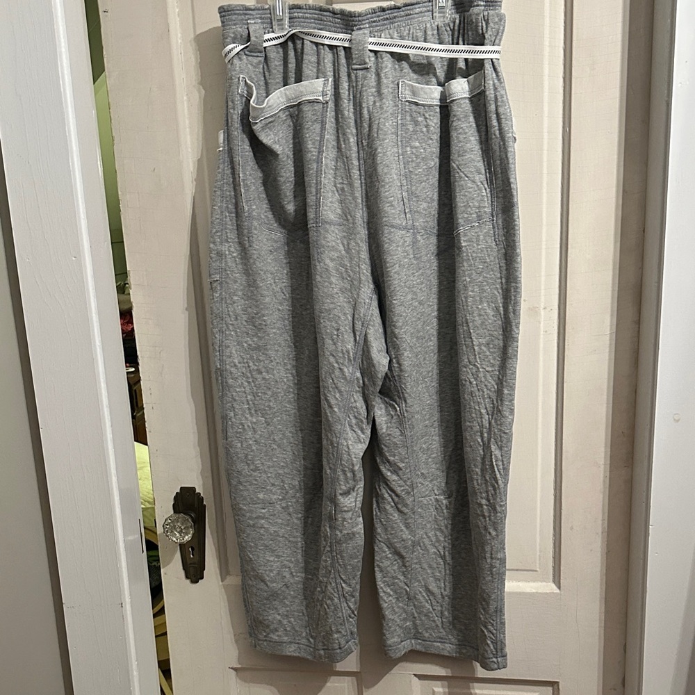 NWT Free People Wait a Minute Soft Barrel Pants for Women‎ Ultra Soft loungers L - Picture 7 of 8